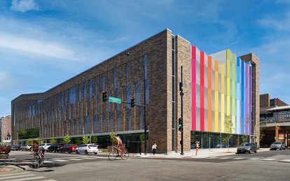 Advocate Aurora Health Illinois Masonic Medical Center Sheffield PT-OT (and Parking Garage) Exterior Architecture Health Medical Chicago