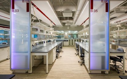 Life Science Building SmithGroup Architecture interiors California Los Angeles