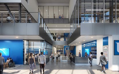 University of Houston Interior Rendering