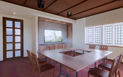 Virginia Mae Center Cathedral College Washington National Cathedral Rendering - SmithGroup