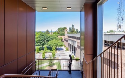 Chico State Science Building Higher Education Staircase