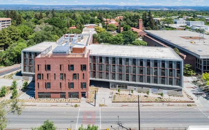 Chico State Science Building California Exterior Aerial