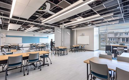 University of California Davis Teaching and Learning Center Interior