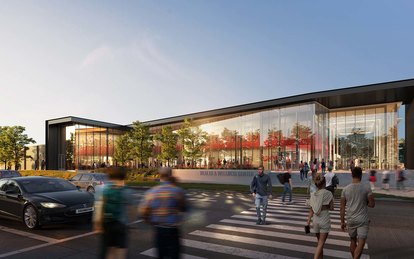 University Houston Victoria and health wellness Exterior rendering