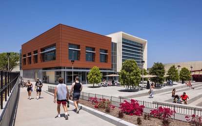 San Diego State University Exterior Aztec Recreation Center Exterior Higher Education Architecture 