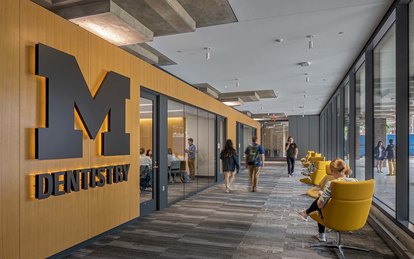 University of Michigan School of Dentistry Interior