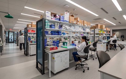 University of Michigan School of Dentistry Interior Lab