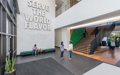 Wingstop Headquarters Interiors architecture texas Dallas