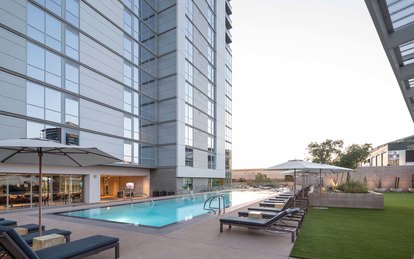 the adeline exterior rooftop deck phoenix arizona condo residential