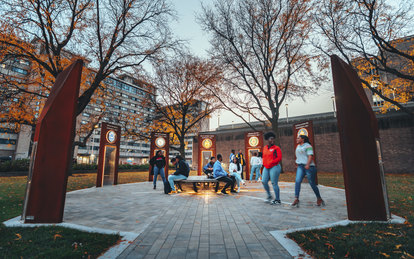University of Wisconsin-Madison Divine Nine Plaza