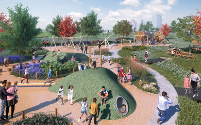 Toledo Glass City Metropark Rendering