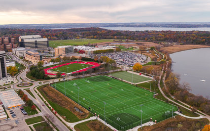University of Wisconsin Madison Near West Playfields Upgrade Parks Open Spaces