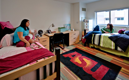 Arizona State University Taylor Place Higher Education Interior