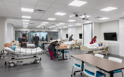 The University of North Texas Health Science Center at Fort Worth (HSC) Regional Simulation Center