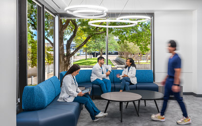 The University of North Texas Health Science Center at Fort Worth (HSC) Regional Simulation Center Interiors