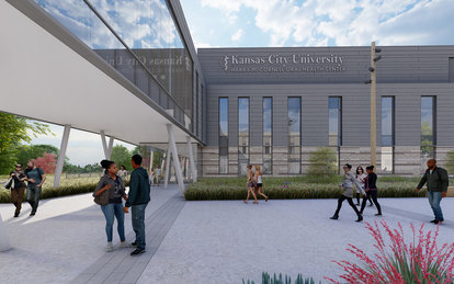 Kansas City University Exterior Rendering Joplin Missouri Higher Education