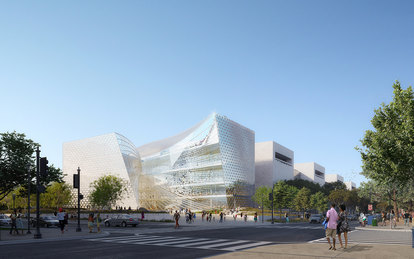 Smithsonian NASM Bezos Learning Center Competition Concept - SmithGroup