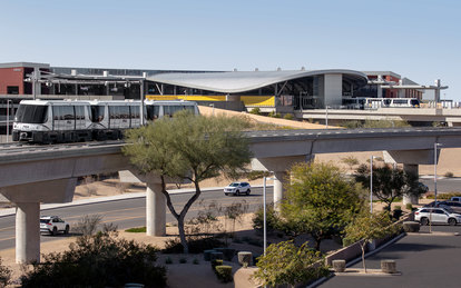 Phoenix Sky Harbor Sky Train Architecture Aviation SmithGroup