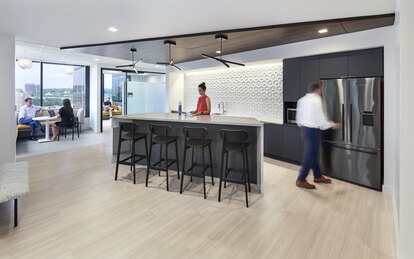 DEA Office Kitchen Interior Design Washington DC SmithGroup