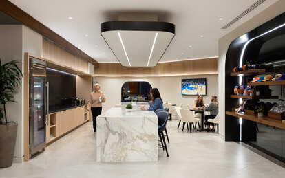 Sports Arena Family Center Kitchen Commercial Interior Design SmithGroup