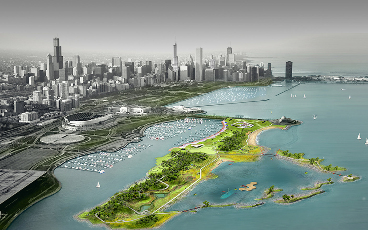 Northerly Island Framework Plan | SmithGroup