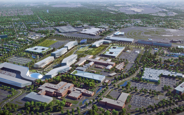 Performance Ford Building Ford Motor Company Campus Workplace Master Plan | SmithGroup